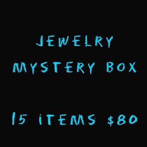 Jewelry mystery box 15 items $80